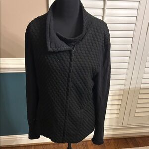 Women's Black Quilted Jacket